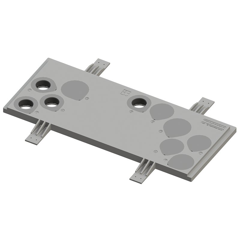 Meterkast vloerplaat standaard excl. gasaansluiting