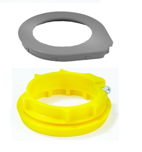 Gasaansluitset, los, voor meterkast vloerplaat