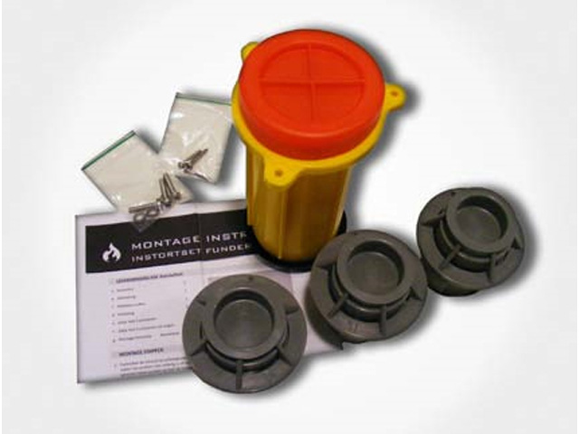 Funderingsdoorvoer afmontageset