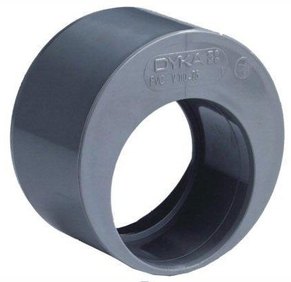 Dyka PVC riool lijm inzetverloop exc.