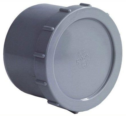 Dyka PVC riool lijm schroefeindkap spie