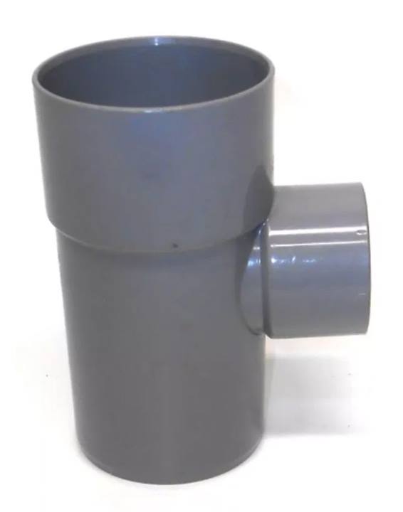 Dyka PVC riool lijm verloop T-stuk 87° 2xmof
