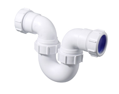 McAlpine 0054000 Stroomsifon model P horizontaal 32x32mm