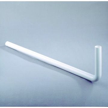 Dyka PVC vloerbuis 32mm L=760mm wit