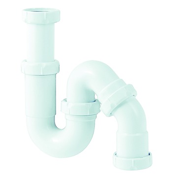 DK PP universeel sifon knel x binnendraad wit