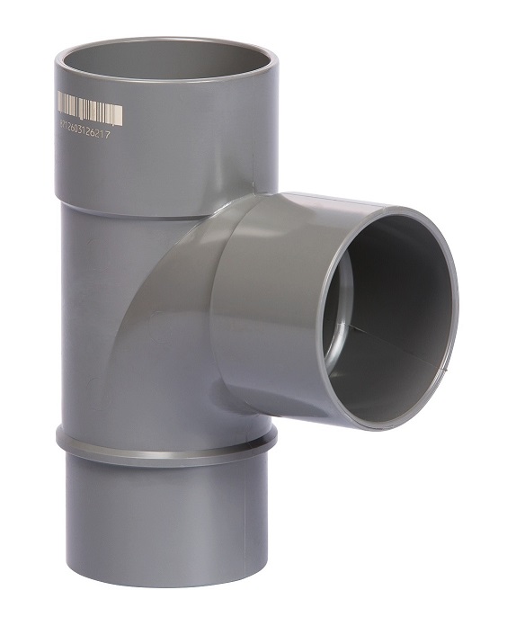 Pipelife PVC riool lijm T-stuk 90° 2xmof/1xspie