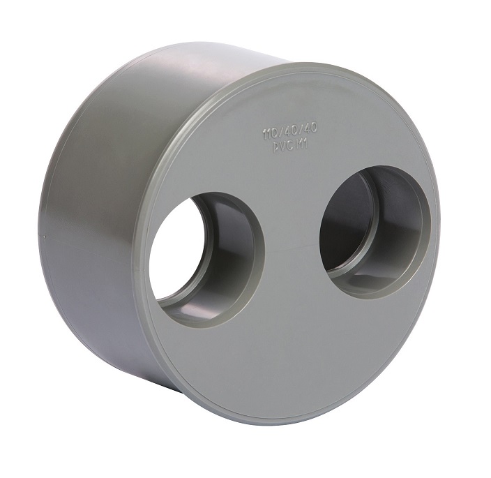 Pipelife PVC riool lijm verloopring dubbel