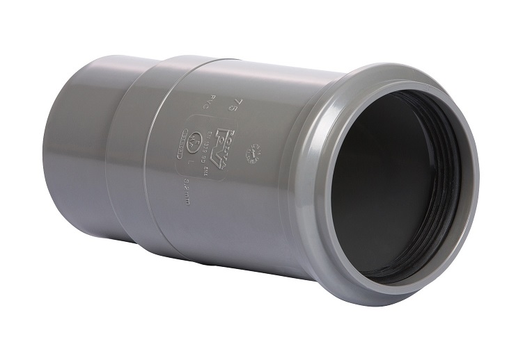 Pipelife PVC riool lijm expansiemof + rubberring