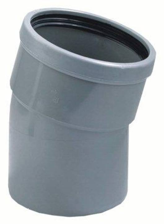 Dyka PVC riool manchet SN4 bocht 15° manchet/spie