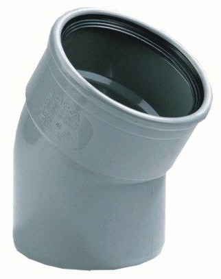 Dyka PVC riool manchet SN4 bocht 30° manchet/spie