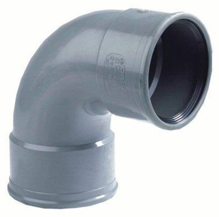Dyka PVC riool manchet SN4 bocht 87° 2xmanchet