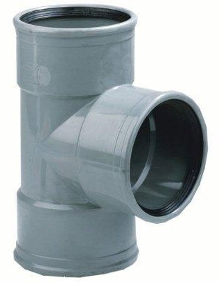 Dyka PVC riool manchet SN4 T-stuk 87° 3xmanchet
