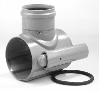 Dyka PVC riool manchet klemzadel