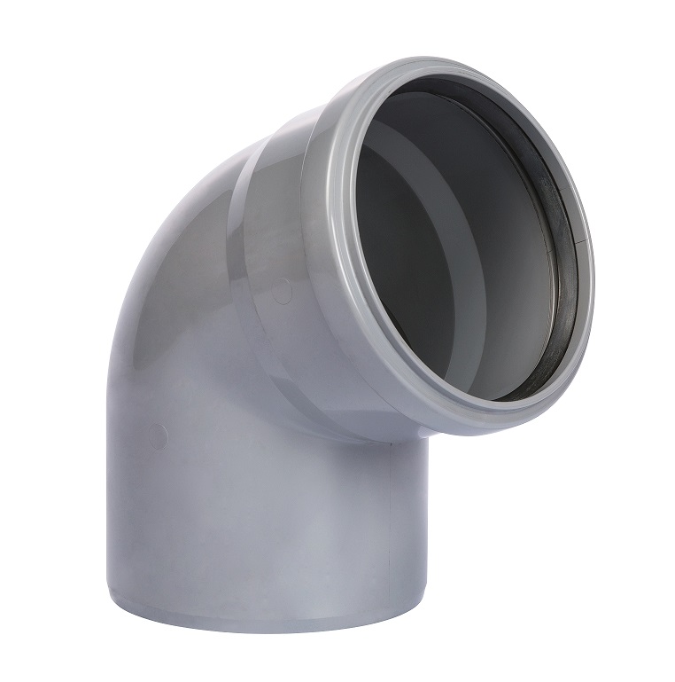 Pipelife PVC riool manchet SN4/8 bocht 67° manchet/spie