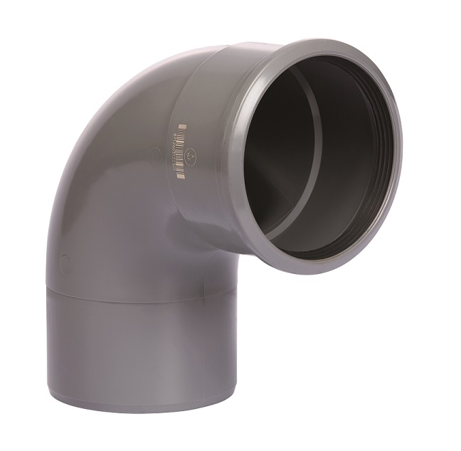 Pipelife PVC riool manchet SN4 bocht 87° manchet/spie