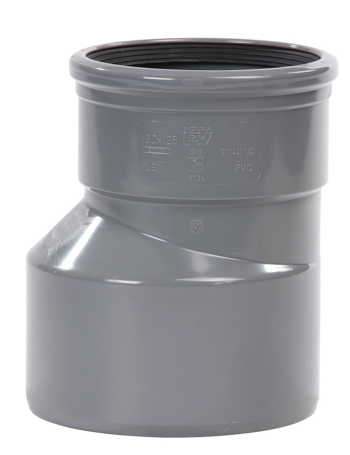 Pipelife PVC riool manchet SN4 verloopstuk manchet exc.