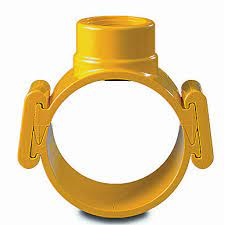 Pipelife Polvalit Z aanboorzadel Gastec geel