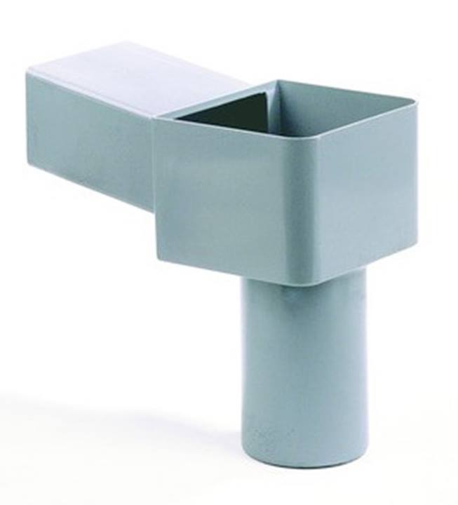 Dyka PVC HWA combi dakuitloop grijs