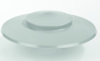 Dyka PVC HWA ontluchtingskap grijs