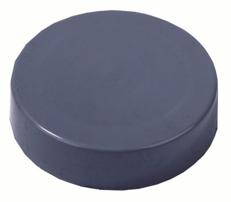 Dyka PVC HWA afsluitkap grijs