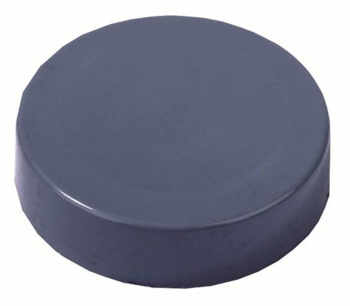 Dyka PVC HWA afsluitkap grijs