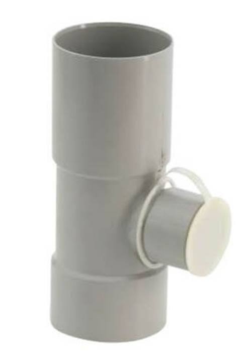 Dyka PVC regenton vulautomaat lichtgrijs