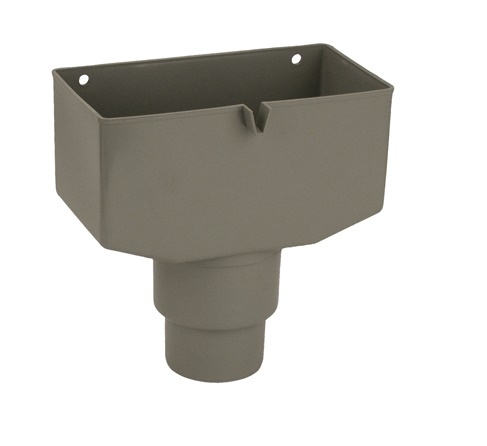 Wavin PVC HWA vergaarbak grijs model 1