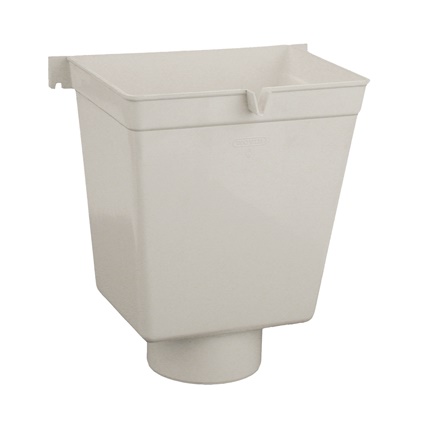 Wavin PVC HWA vergaarbak wit model 2