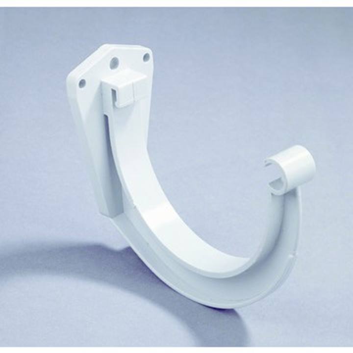 Dyka PVC beugel mastgoot 120mm lichtgrijs