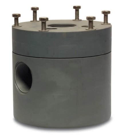 PVC-U Bronkop RETOUR put, robuust model