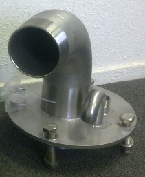 RVS bronkop ongemonteerd