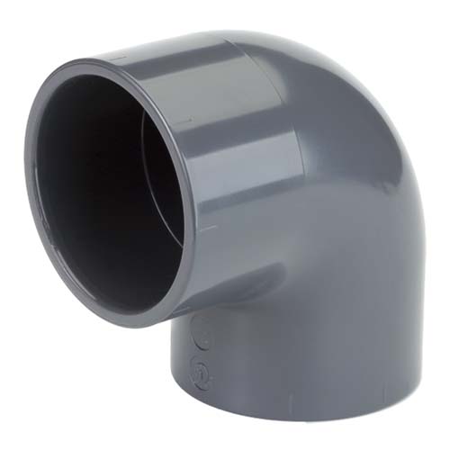 TP PVC HD knie 90° 2x lijm