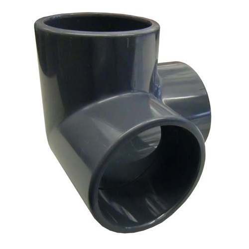 TP PVC HD 3-weg knie 3x lijm