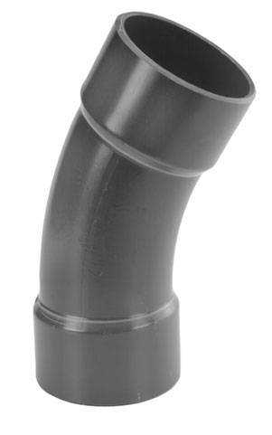 PVC HD bocht 15° handvorm