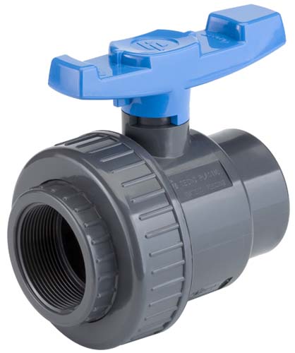 TP TP PVC HD kogelkraan met enkelw wartel 2x bi.dr. type Safe