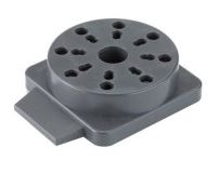 TP PVC tussenstuk voor montage van een aandrijving op de TP vlinderklep