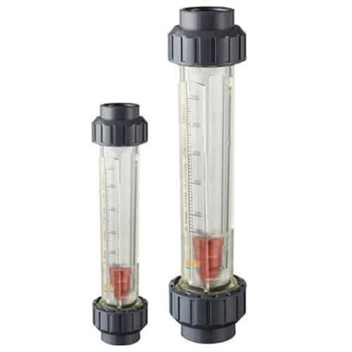 PVC flowmeter 2x lijm
