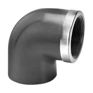 VDL Knie 90° binnendraad (versterkt)