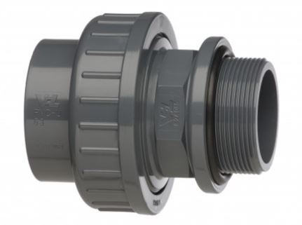 VDL Zwembadkoppeling INCH maten buitendraad