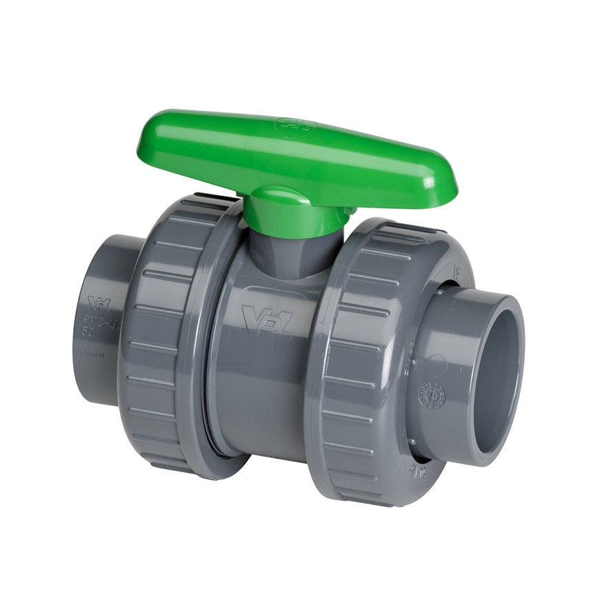 VDL Kogelkraan-PVC type DIL viton