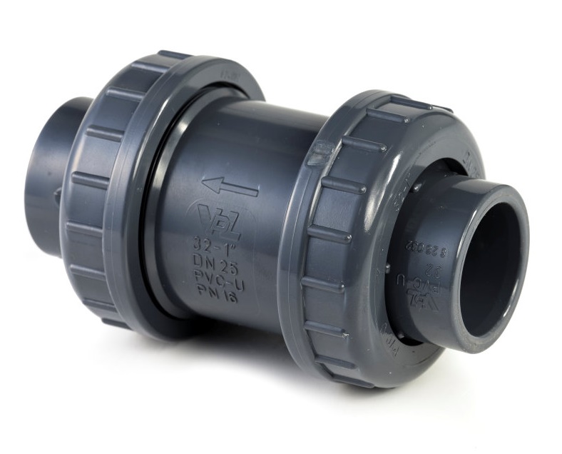 VDL PVC Terugslagklep VITON