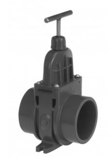 VDL PVC Schuifafsluiter INCH maten