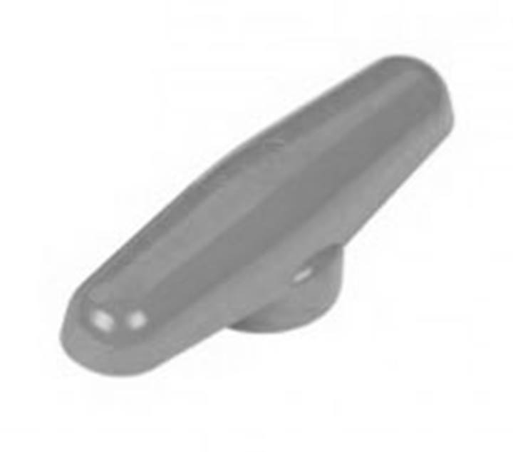 VDL hendel Grijs t.b.v. PVC kogelkraan