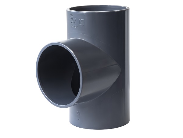 CH PVC HD T-stuk 90° 3x lijm