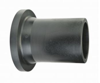 VDL PE100 voorlaskraag t.b.v. vlinderklep lang SDR11