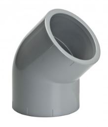 VDL PVC-C knie 45° PN16