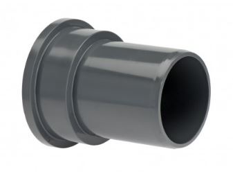 VDL PVC-U Rubber E-KS verloopstuk spie