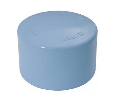 Girair PVC lijmkap 1x lijm blauw