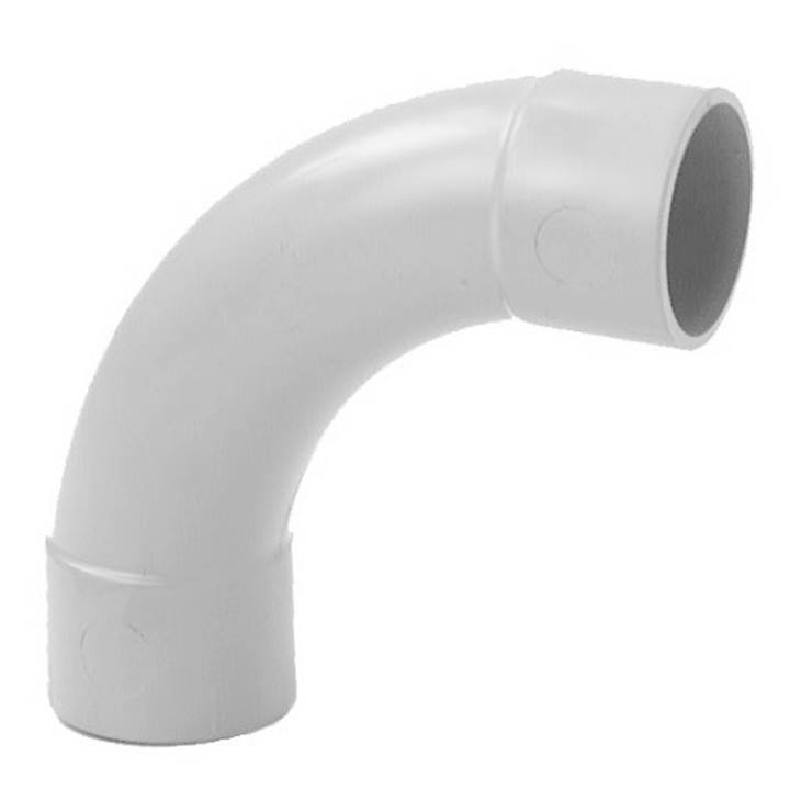 +GF+ PVC-C bocht grijs 90° PN16