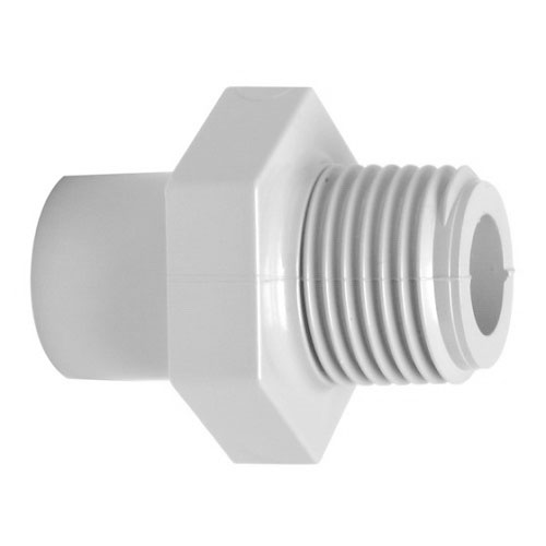 +GF+ PVC-C puntstuk bu.dr. grijs PN16